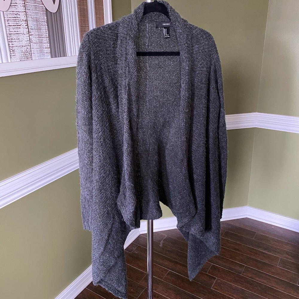 Dark grey cardigan